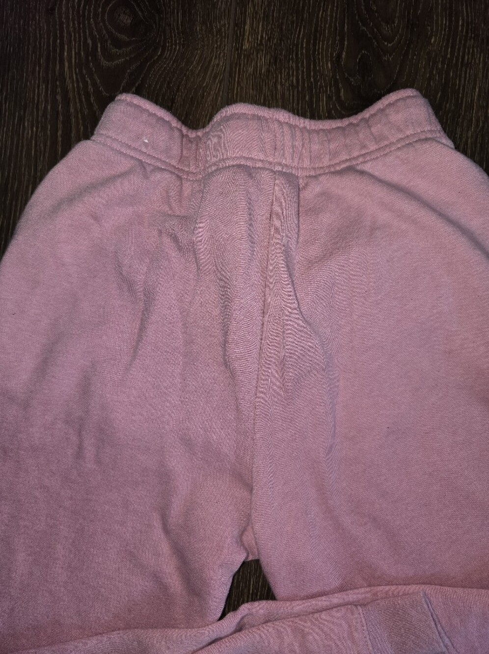 Nike Pink XS Fleece Joggers with Drawstring - Picture 5 of 5
